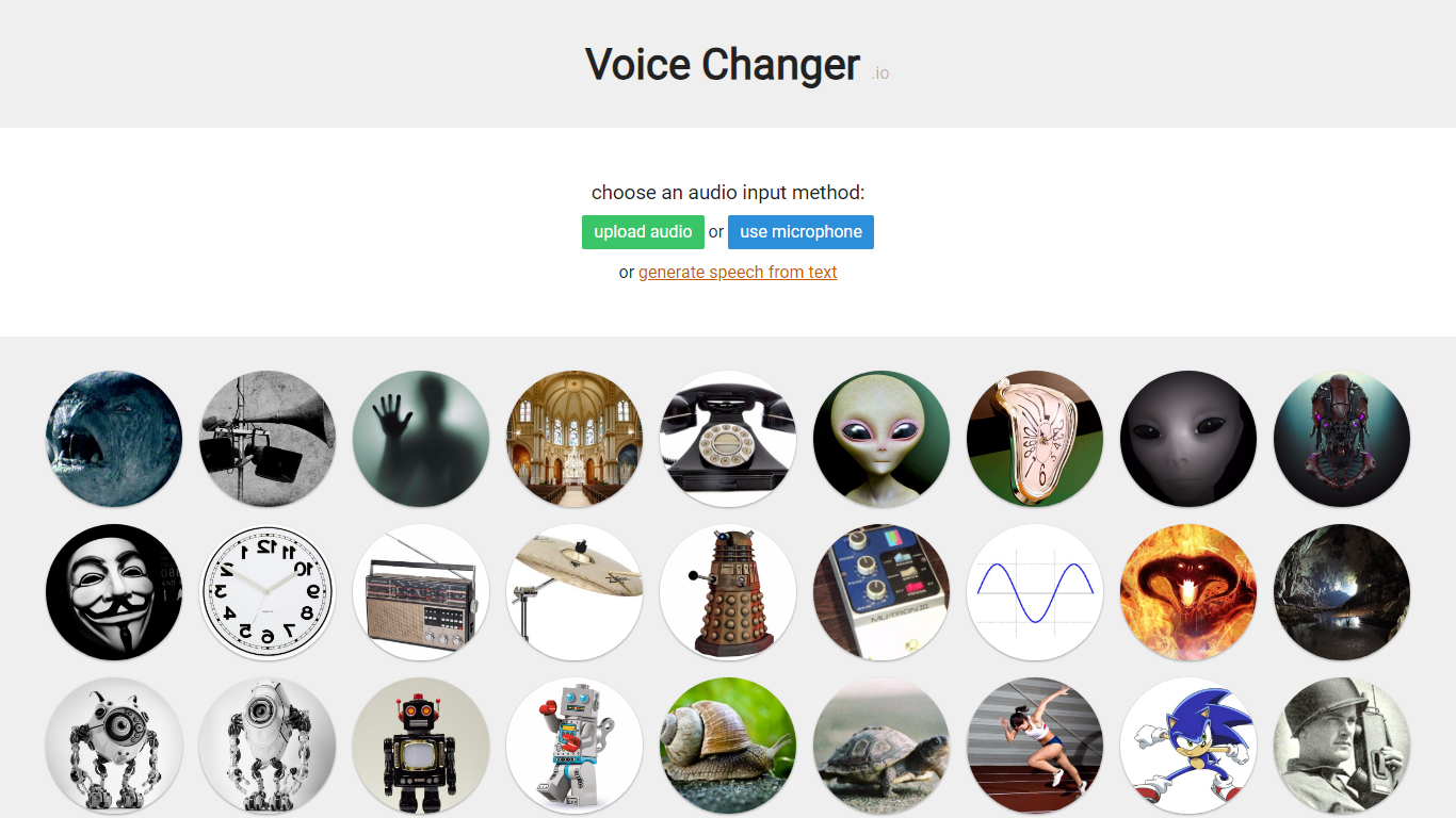Voice Changer - Celebrity Voice Changer App}