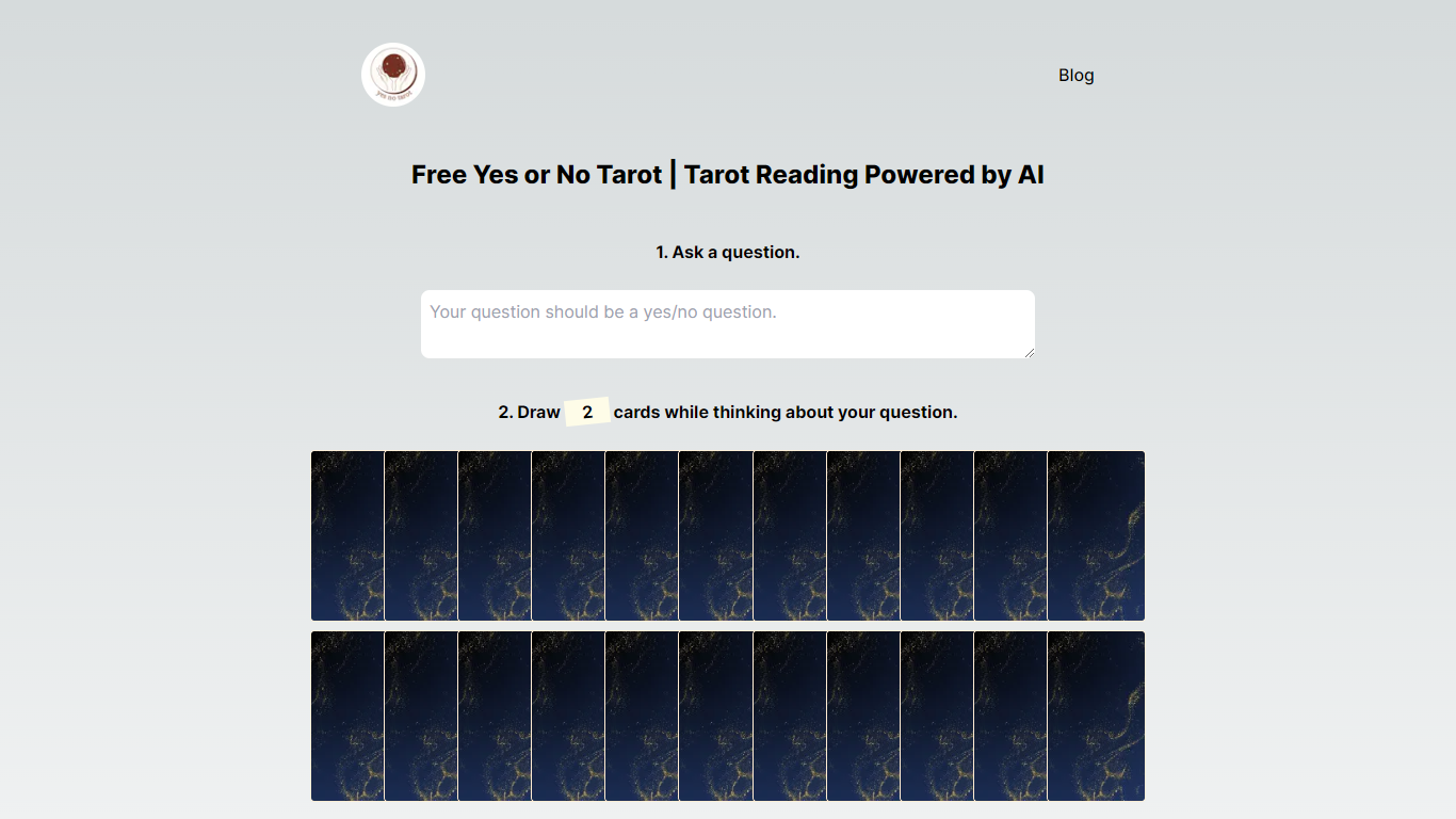 Free Yes or No Tarot 